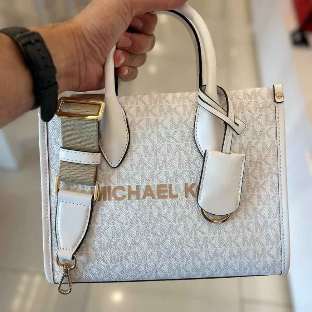 Michael Kors Optic White Small Mirella